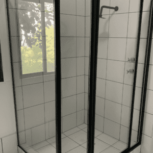 Fully Framed Shower Screen