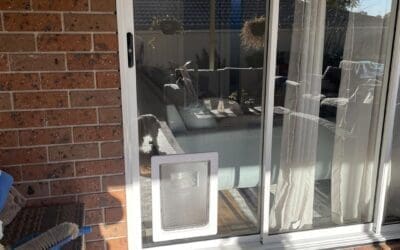 Slim Line Medium Sized Pet Door