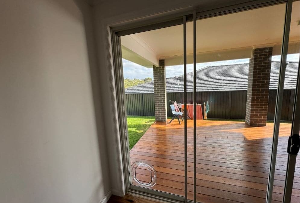Small Clear Pet Door in Campbelltown