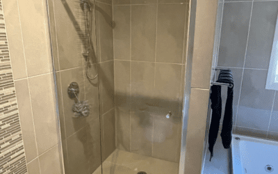 Semi-Frameless Shower Screen Installation